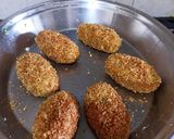 A picture of step 4 of Sweet Potato Cutlet.