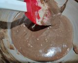 A picture of step 3 of Walnut marble cake.
