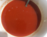 A picture of step 3 of Tamatar curry.