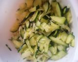 A picture of step 2 of Cucumber & Onion Salad.