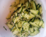 A picture of step 2 of Cucumber & Onion Salad.
