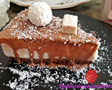 Foto del paso 6 de la receta: Tarta de natillas de coco con baño de chocolate