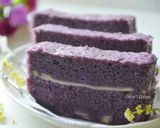Foto langkah ke 5 dari resep Brownies Kukus Taro Keju.
