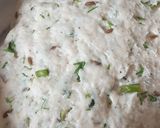 A picture of step 3 of Ricechapati#flourchallenge.
