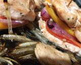 Foto del paso 5 de la receta: Pollo al Roquefort y verdeo