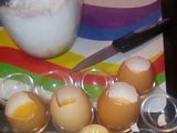 Pastel de raya blanca