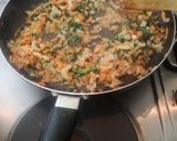 Foto del paso 1 de la receta: Tortilla de espinacas 2.0 (con champiñones y pollo)