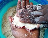 A picture of step 5 of Coconut gireba.