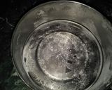 A picture of step 7 of Eggless chocolate cake without oven.