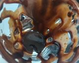 A picture of step 3 of Caramel hot coffee chocolate with cream.
