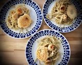 Foto del paso 8 de la receta: Spaghetti con vieiras y crujiente de Parmesano