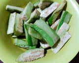 Foto langkah ke 1 dari resep 843. terong krispi saus pedas manis.