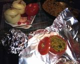 Foto del paso 5 de la receta: Dolmas de Hortalizas rellenas con Risotto de Setas para San Valentín