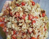 Foto del passaggio 3 della ricetta Trancio di salmone fresco gratinato al forno