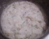 A picture of step 3 of Masala khichu. (Gujarati breakfast).