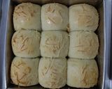 Foto langkah ke 9 dari resep Sourdough Roti Sobek Cokelat Keju.
