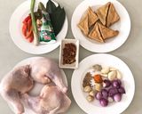 Foto langkah ke 1 dari resep Opor Ayam Tahu.