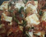 A picture of step 6 of Fulka with chilli Paneer.