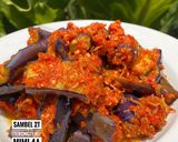Foto langkah ke 4 dari resep Sambel 2T (TerongTeri khas Riau).