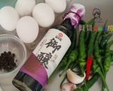 【御釀快炒提味】青龍椒荷包蛋的食譜步驟1照片