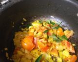 A picture of step 3 of Vegetable Korma.