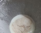 A picture of step 3 of Low-Oil Crispy Samak Rice Cheela for Fasting.