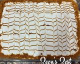 A picture of step 3 of Eid 2026 Special Lotus Biscoff Cake.
