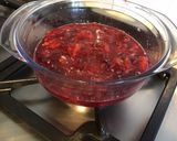 Une image de l'étape 4 de Compote de pêches de vigne à l'orange sanguine.
