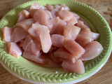 Straccetti di pollo con zucchine