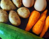 A picture of step 1 of Potato Salad.