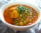 तुवर (हरी अरहर) आलू की सब्ज़ी रेसिपी चरण 6 फोटो