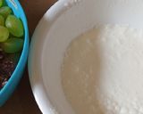 A picture of step 3 of Cream fruit chaat.