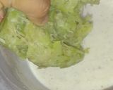 A picture of step 3 of Bottle Guard Raita.