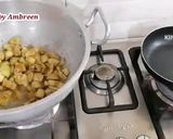 A picture of step 1 of Chatpate Aloo Baingan Recipe.