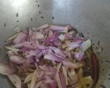 A picture of step 1 of Punjabi chicken curry.