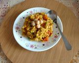 A picture of step 5 of Protein loaded Masala oats.