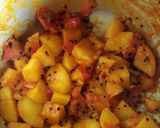 आलू की सरसों वाली सब्जी (aloo ki sarson wali sabzi recipe in Hindi) रेसिपी चरण 3 फोटो