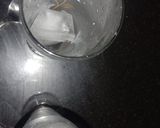 A picture of step 2 of Dalgona cold coffee.