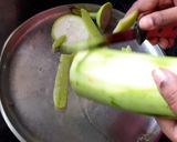 A picture of step 1 of Bottle gourd burfi or lauki ki burfi.