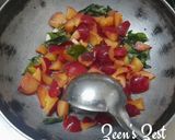 A picture of step 2 of Indian Plum Chutney.