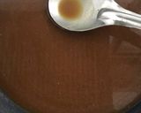 A picture of step 2 of Godhuma Pindi Paasham/wheat flour kheer/pudding.