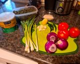 Indiai, Spenót, brokkoli egytálétel (Saag) recept fázis 1 fotója