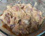 A picture of step 1 of Mutton rezalaa.