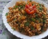 A picture of step 6 of Spicy red chilli powder sabudana khichadi.