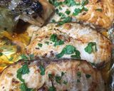 A picture of step 3 of Salmon with Orange juice.