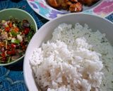 Foto langkah ke 4 dari resep Ayam Krispi Sambal Matah Rice Bowl.