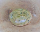 A picture of step 2 of Pudina (mint) Laccha Paratha.