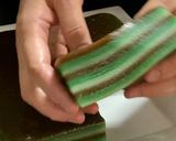 Foto langkah ke 14 dari resep Kue Lapis Pepe Tepung kanji.