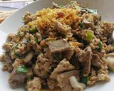รูปขั้นตอนการทำที่ 3 ของ ลาบหมูคั่ว (แบบชาวเหนือ)