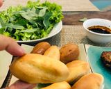 Hình bước làm 5 của món Bánh mì mini tự làm
